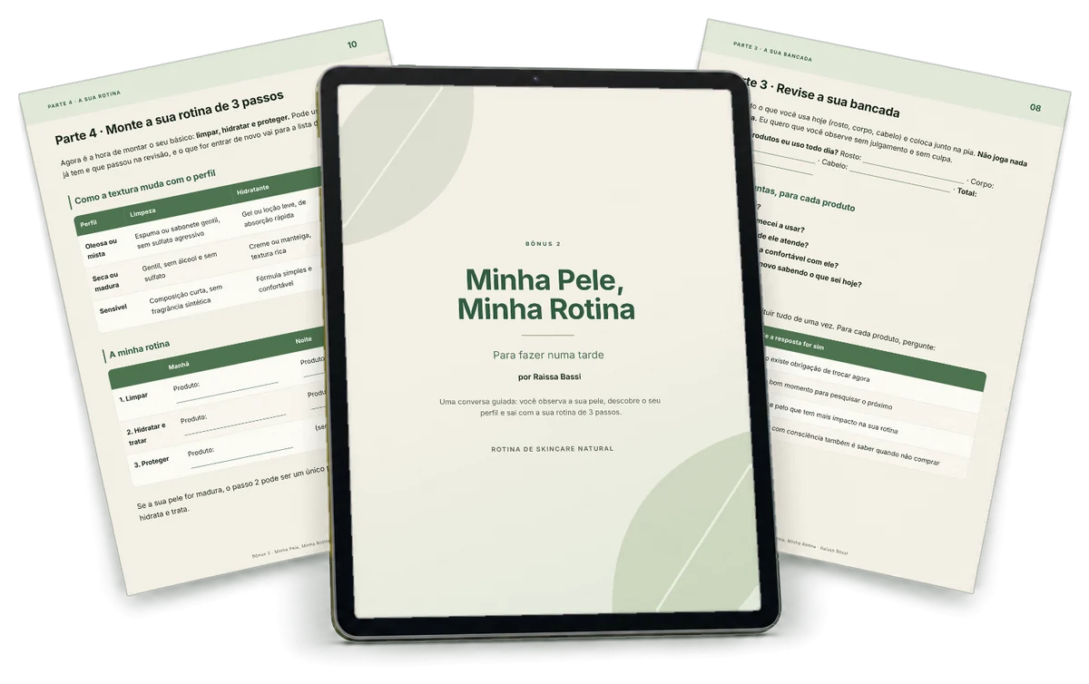 Prévia de Minha Pele, Minha Rotina